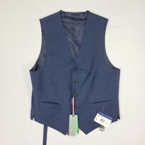 Tommy Hilfiger Men's VEST Navy‎ Blue Wool Blend SMALL NEW